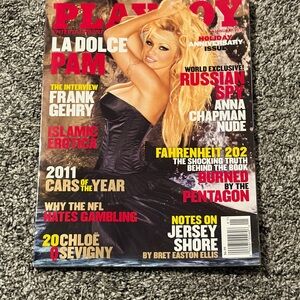 Playboy Magazine Pamela Anderson January 2011